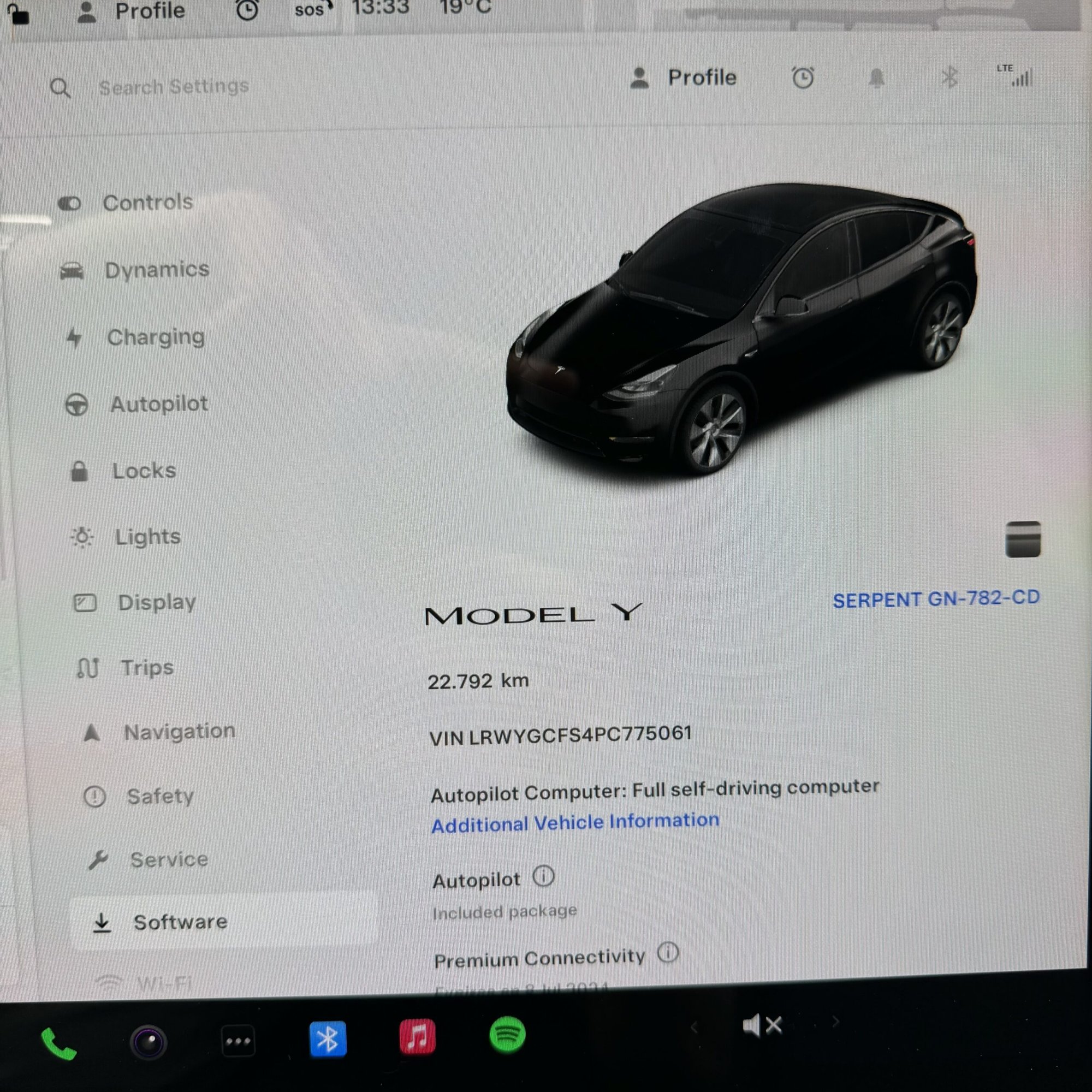 Tesla Model Y Long Range RWD + MMX PACK + IAP + SOH 96.1% — foto 12