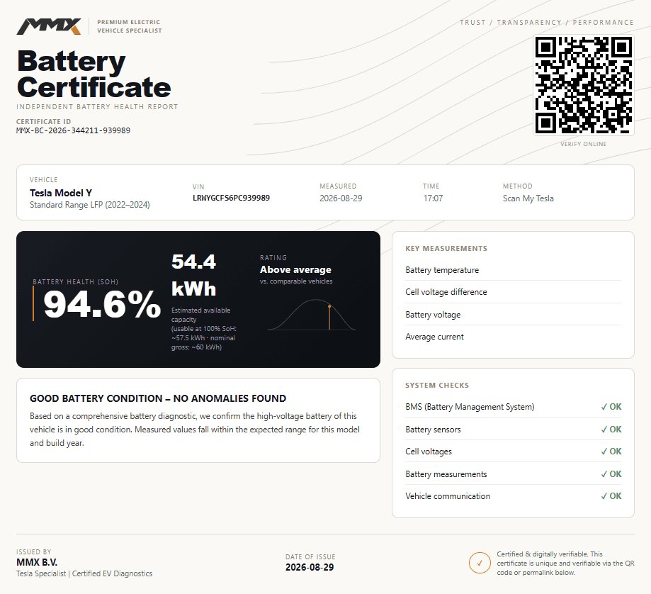 Tesla Model Y PREMIUM LFP RWD MMX PACK + IAP + SOH 94.6% — foto 21