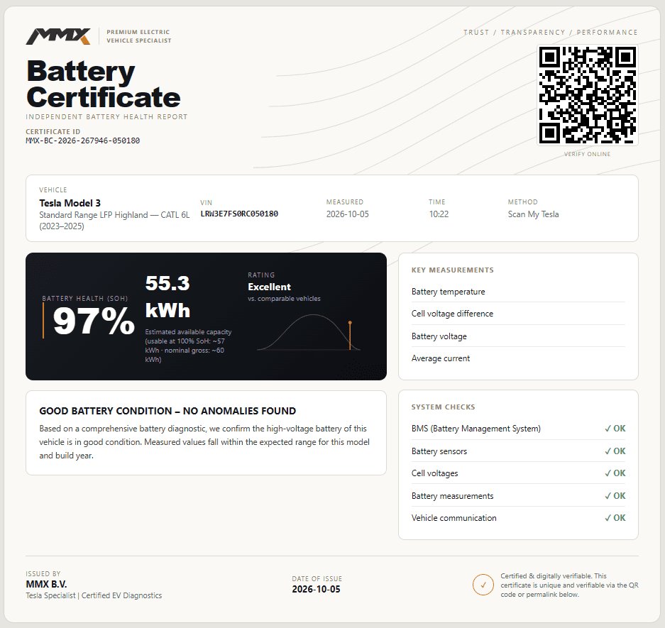 Tesla Model 3 HIGHLAND PREMIUM LFP RWD + MMX PACK + IAP + SOH 97% — foto 18